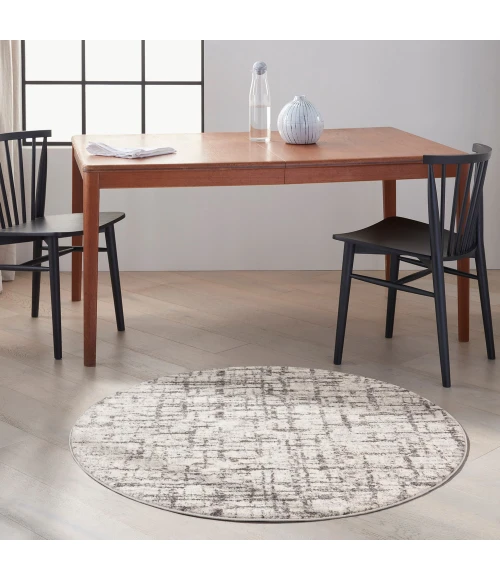 Calvin Klein Rush Area Rug CK952 Ivory/Grey