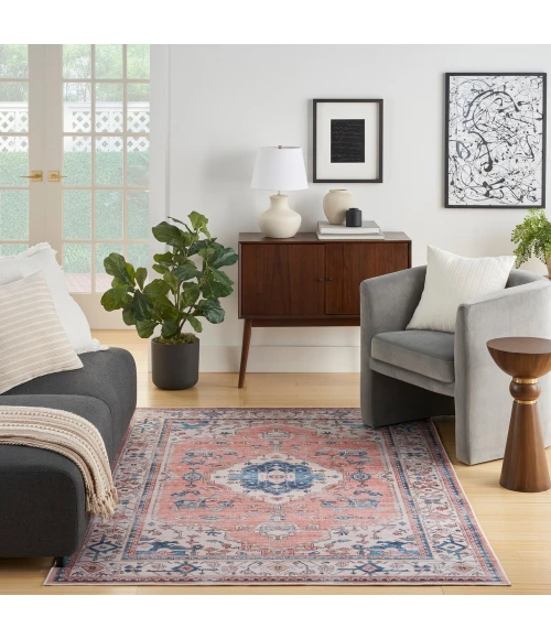 Nourison Fulton Area Rug FUL11 Coral