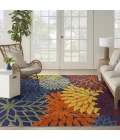 Nourison Home Aloha Blue ALH05 7ft. x 10ft. Rect. Rug