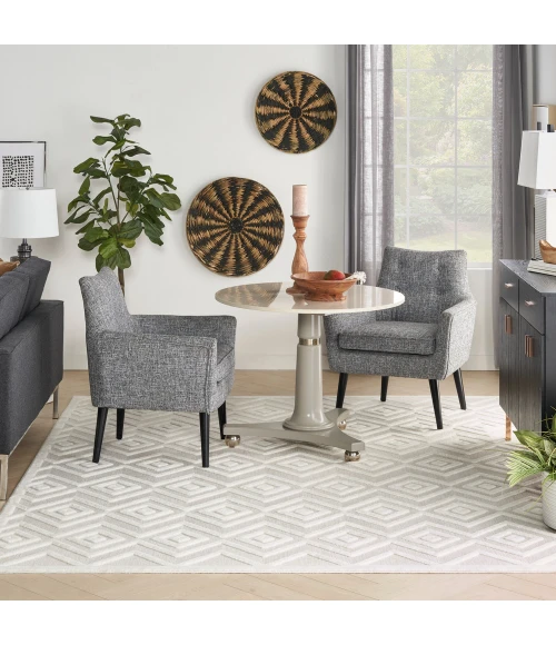 Nourison Versatile Area Rug NRV01 Ivory/White