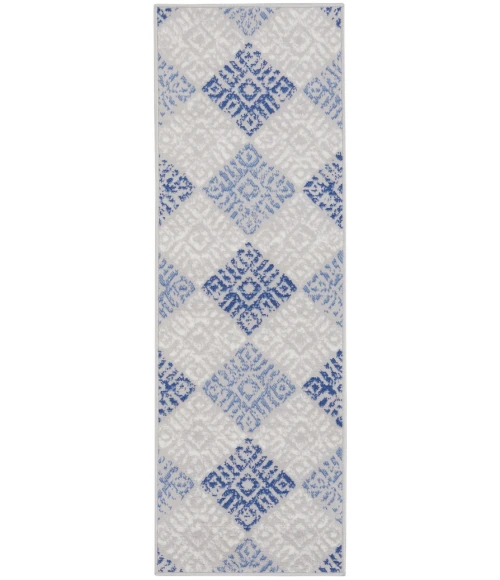 Nourison Whimsicle Area Rug WHS18-Grey Blue