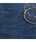 Nourison Essentials Midnight Blue Area Rug NRE01-Midnight Blue