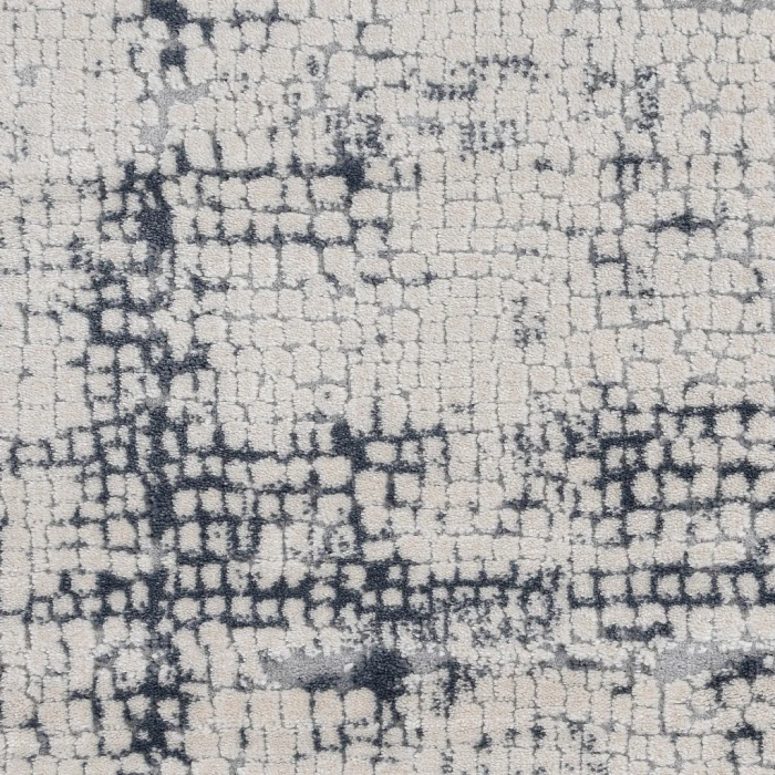 Nourison Rustic Textures Area Rug RUS06-Ivory/Blue