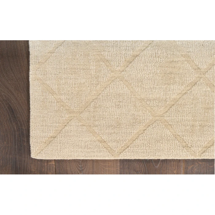 Nourison Wool Haven Beige WOH01 3 ft. 9 in. X 5 ft. 9 in. Rectangle Rug