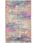 Nourison Passion Ivory Multicolor PSN36 2 ft. 2 in. X 12 ft. Rectangle Rug