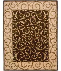 Nourison Home Versailles Palace Brown VP43 7ft.6in. x 9ft.6in. Rect. Rug