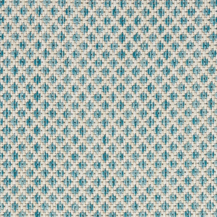 Nourison Courtyard Area Rug COU01 Ivory Aqua 3' x 5'
