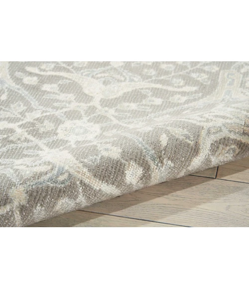 Nourison Luminance Area Rug LUM08-Steel