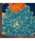 Nourison Allur Area Rug ALR06-Navy Multicolor