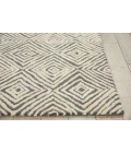 Nourison Home Deco Mod Grey 46357 3ft.9in. x 5ft.9in. Rect. Rug