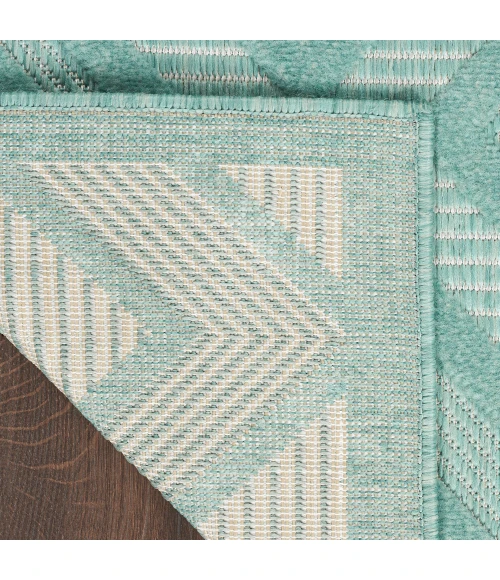 Nourison Versatile Area Rug NRV01 Aqua/Teal