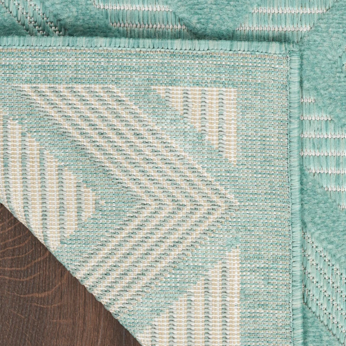 Nourison Versatile Area Rug NRV01 Aqua/Teal