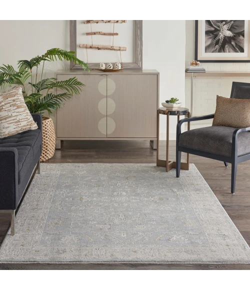 Nourison Infinite Blue IFT05 4 ft. X 6 ft. Rect. Rug