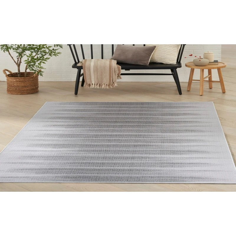 Nourison Vintage Home Grey VNH07 3 ft. 9 in. X 5 ft. 9 in. Rectangle Rug