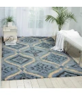 Nourison Home Tahoe Modern Blue MTA06 5ft.6in. x 8ft.6in. Rect. Rug