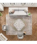 Nourison Astra Machine Washable Area Rug ASW11 Sage Multi