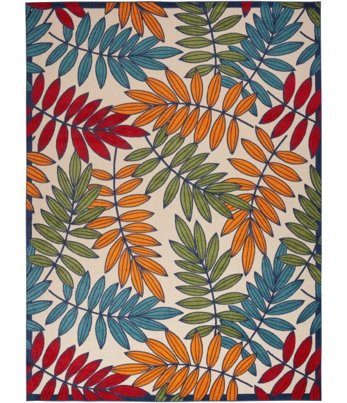 Nourison Aloha Area Rug ALH18 Multicolor 10' x 14'