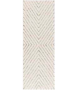 Nourison Home Modern Comfort MNC01 Ivory Black 2 ft. 2 in. X 6 ft. Area Rug