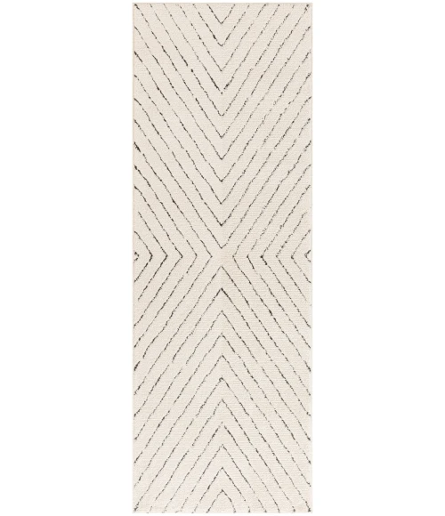 Nourison Modern Comfort Ivory Black MNC01 6 ft. Rect. Rug