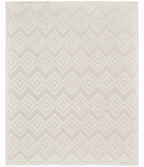 Nourison Versatile Area Rug NRV01 Ivory/White