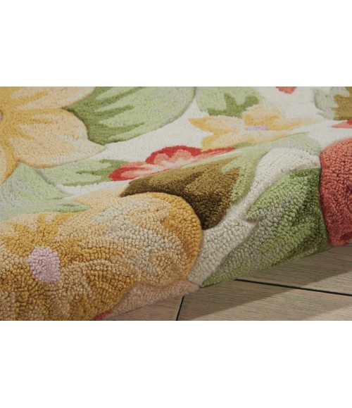 Nourison Fantasy Runner Area Rug FA17-Cream