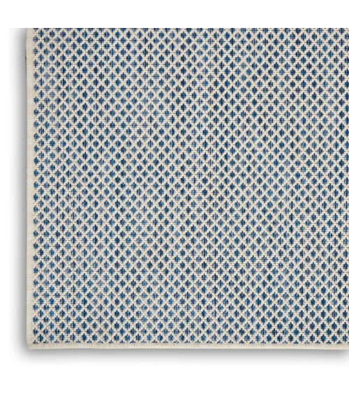 Nourison Courtyard Area Rug COU01-Ivory Blue