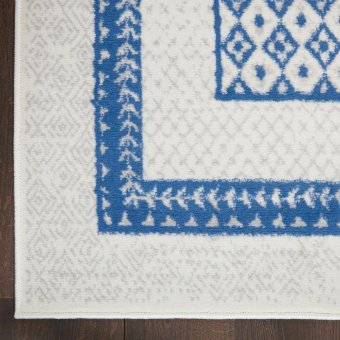 Nourison Whimsicle Area Rug WHS13-Ivory Blue