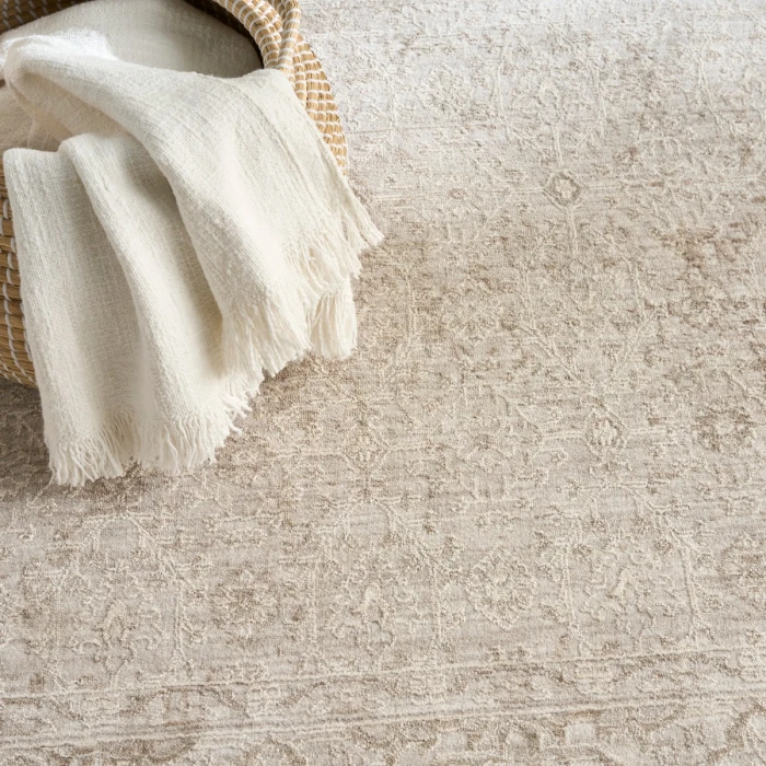 Nourison Shadows Ivory Grey SHW04 9 ft. X 12 ft. Rect. Rug
