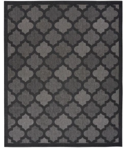 Nourison Home Easy Care NES01 Charcoal Black 7 ft. X 10 ft. Area Rug