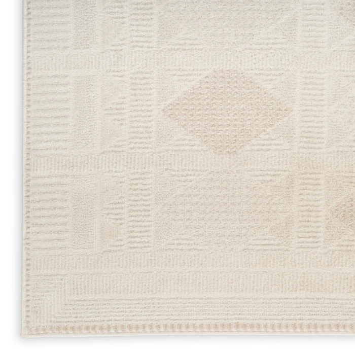 Nourison Home Nordic Ivory Beige NRC06 5 ft. X 7 ft. Rectangle Rug