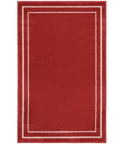 Nourison Nourison Essentials Area Rug NRE02 Brick/Ivory