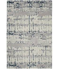 Nourison Home Twilight TWI10 Ivory/Navy 5 ft. 6 in. X 8 ft. Area Rug