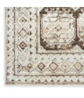 Nourison Dekor Ivory Brown DEK01 2 ft. X 4 ft. Rect. Rug