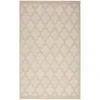 Nourison Home Easy Care NES01 Cream 9 ft. X 12 ft. Area Rug