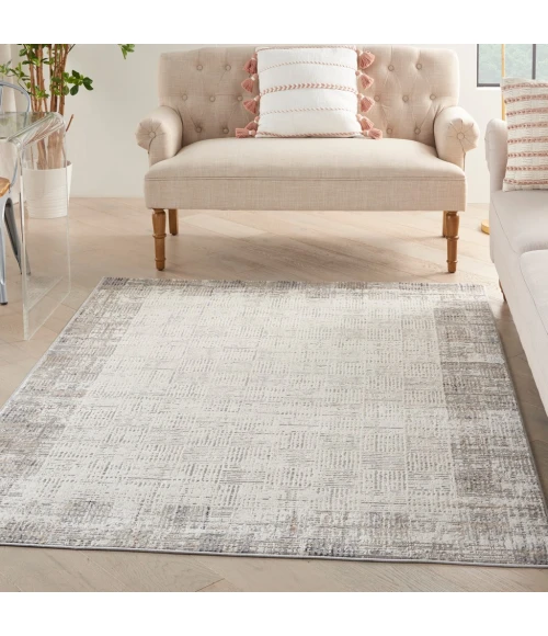 Nourison Elation Area Rug ETN05-Ivory Grey