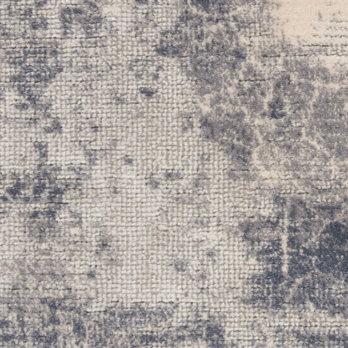 Nourison Rustic Textures Area Rug RUS02-Blue/Ivory