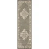 Nourison Home Grafix GRF14 Olive 2 ft. X 6 ft. Area Rug