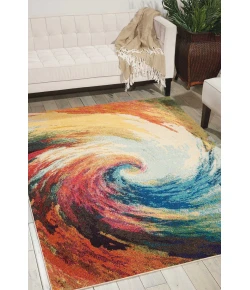 Nourison Home Celestial CES07 Wave 3 ft. 11 in. X 5 ft. 11 in. Area Rug
