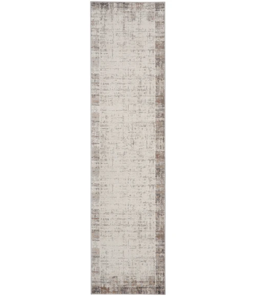 Nourison Elation Area Rug ETN05 Ivory Grey