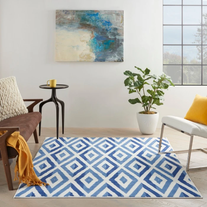 Nourison Whimsicle Area Rug WHS04-Ivory Blue