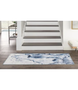 Nourison Home Decor Daydream DDR01 Ivory Blue 2 ft. 8 in. X 4 ft. Area Rug