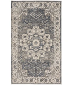 Nourison Home Quarry QUA07 Grey Ivory 3 ft. X 5 ft. Area Rug