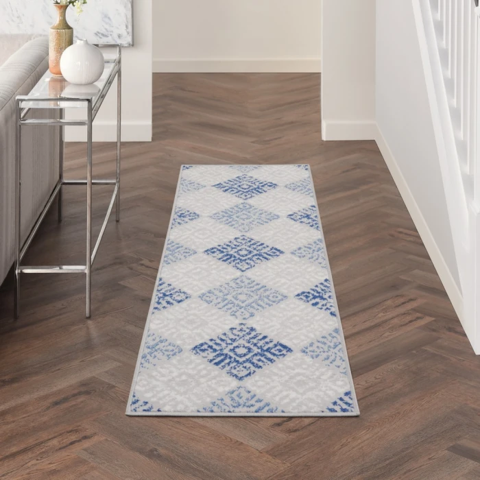 Nourison Whimsicle Area Rug WHS18-Grey Blue