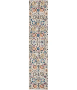 Nourison Home Passion PSN01 Ivory Multicolor 2 ft. 2 in. X 10 ft. Area Rug