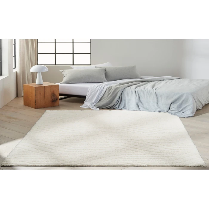 Calvin Klein Surfaces Ivory SFC01 5 ft. 3 in. X 7 ft. 3 in. Rectangle Rug