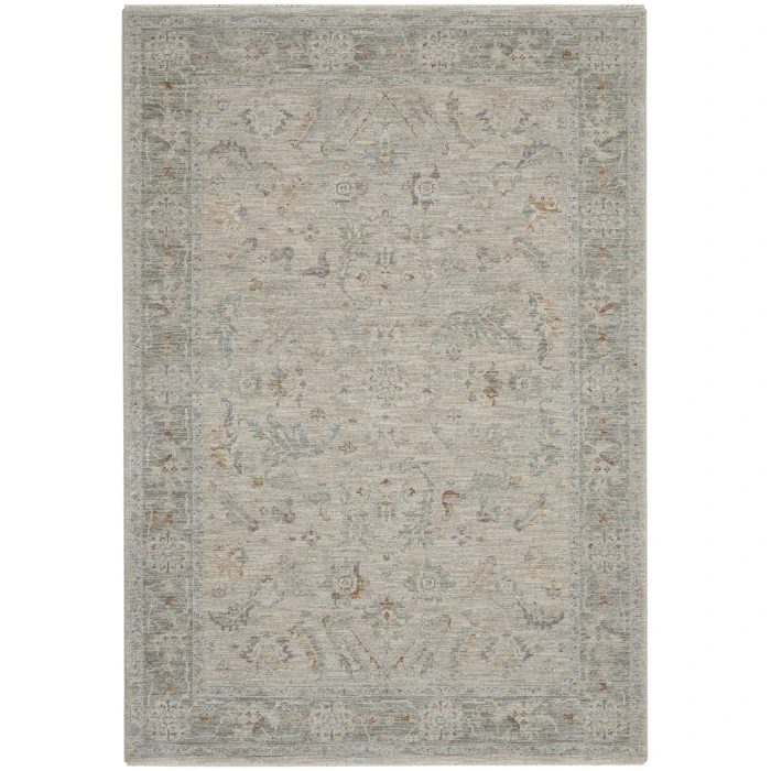 Nourison Infinite Lt Grey IFT01 4 ft. X 6 ft. Rect. Rug