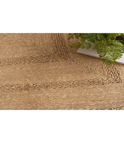 Nourison Natural Seagrass Natural NSG01 6 ft. X 9 ft. Rectangle Rug