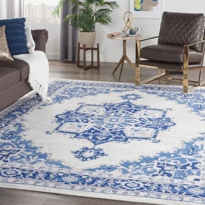 Nourison Whimsicle Area Rug WHS03-Ivory Blue