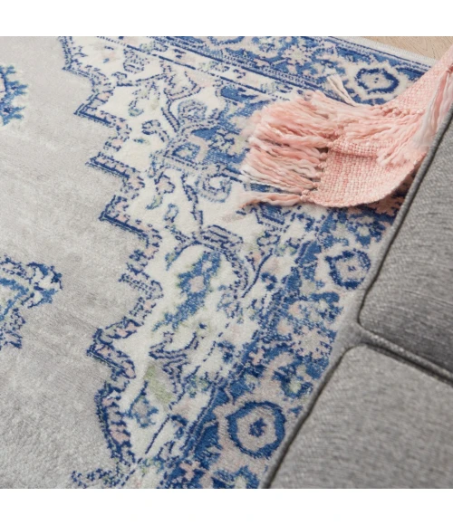 Nourison Whimsicle Area Rug WHS03-Grey Blue