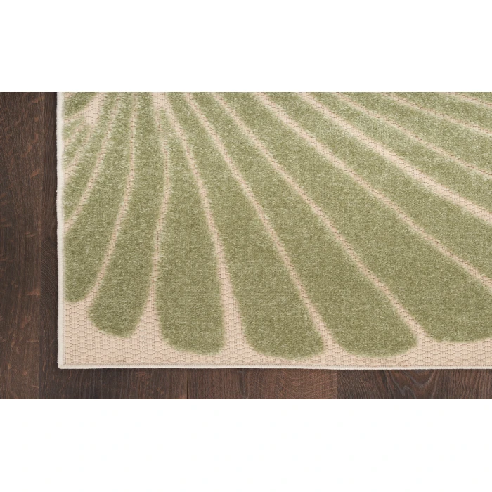 Nourison Aloha Green Yellow ALH24 10 ft. X 14 ft. Rectangle Rug